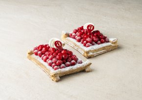Frambozentaart bladerdeeg 