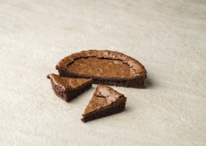 chocoladebrownietaart