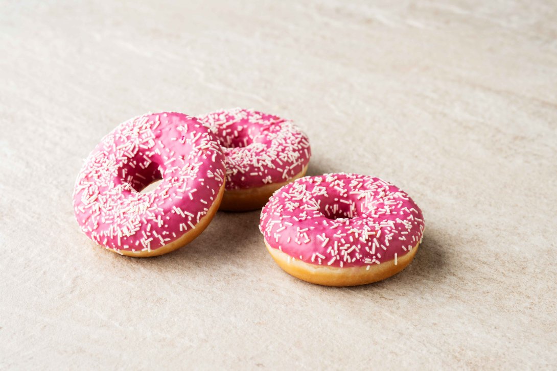 Roze Donut 